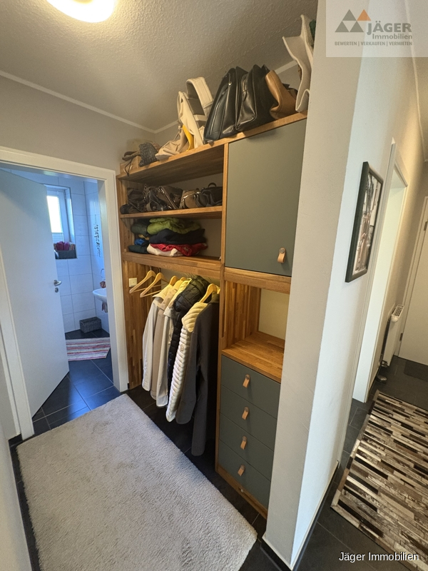 eingebaute Garderobe