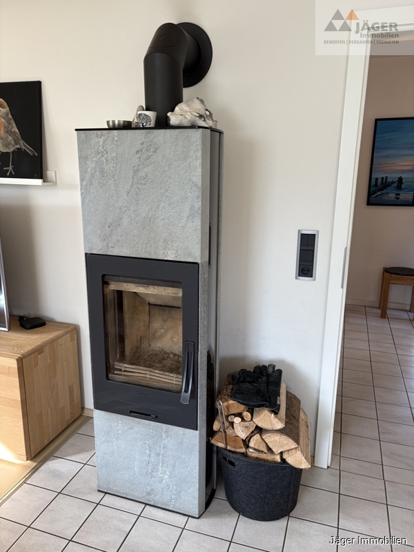 mit neuem Kaminofen