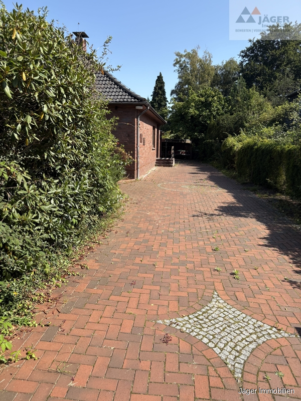 Zufahrt zum Haus