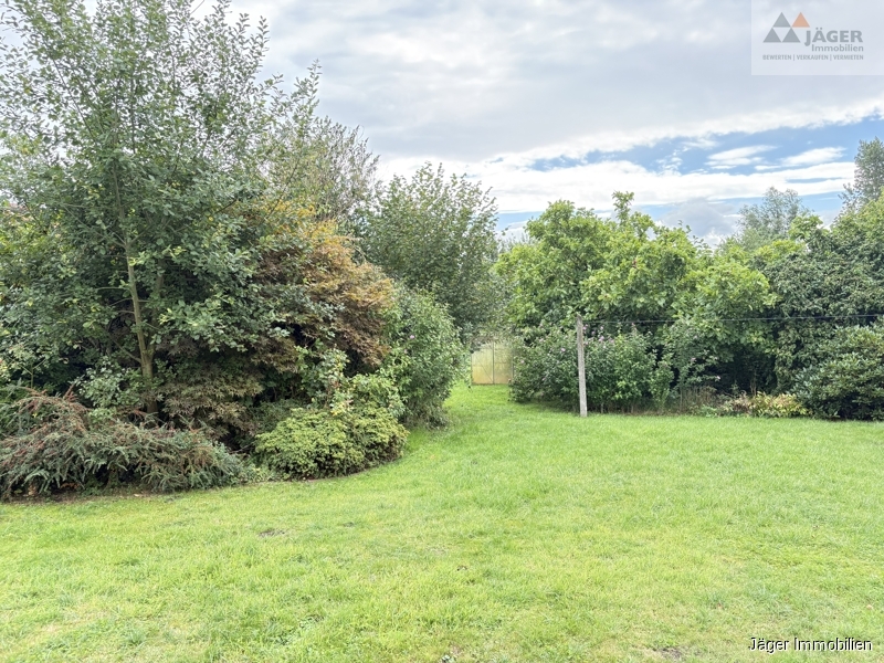 seitlicher Gartenbereich