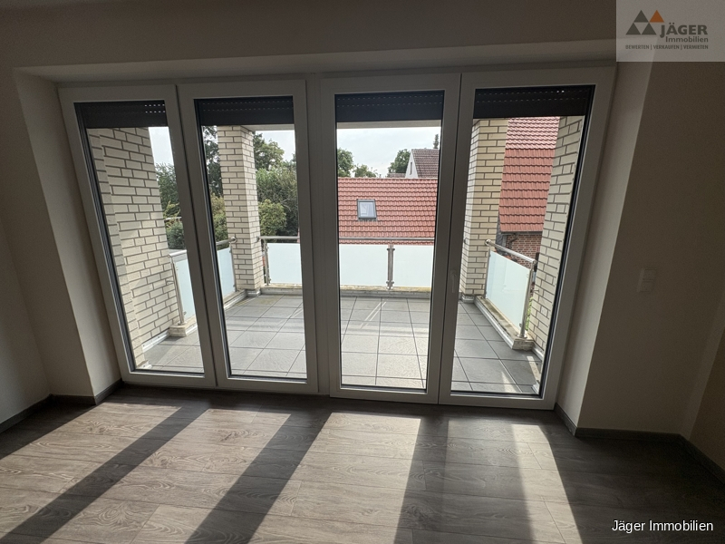 großer Balkon