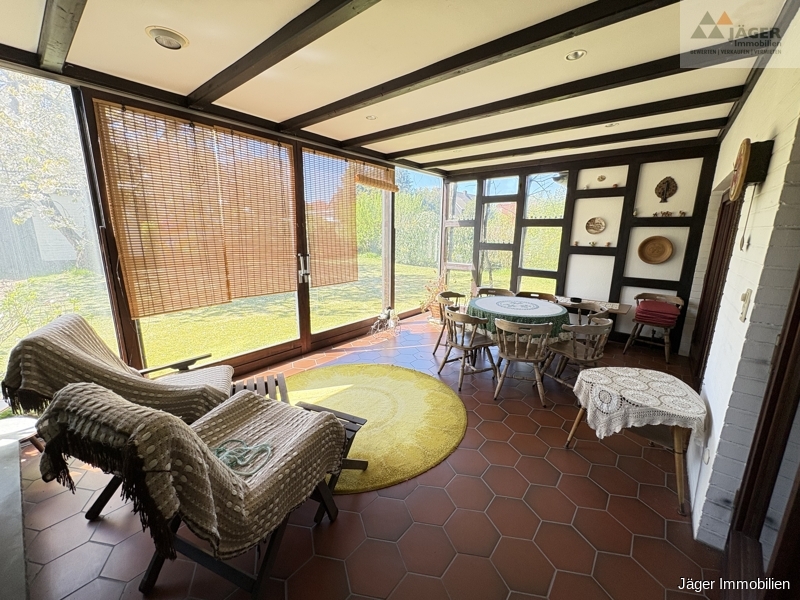 überdachte Terrasse