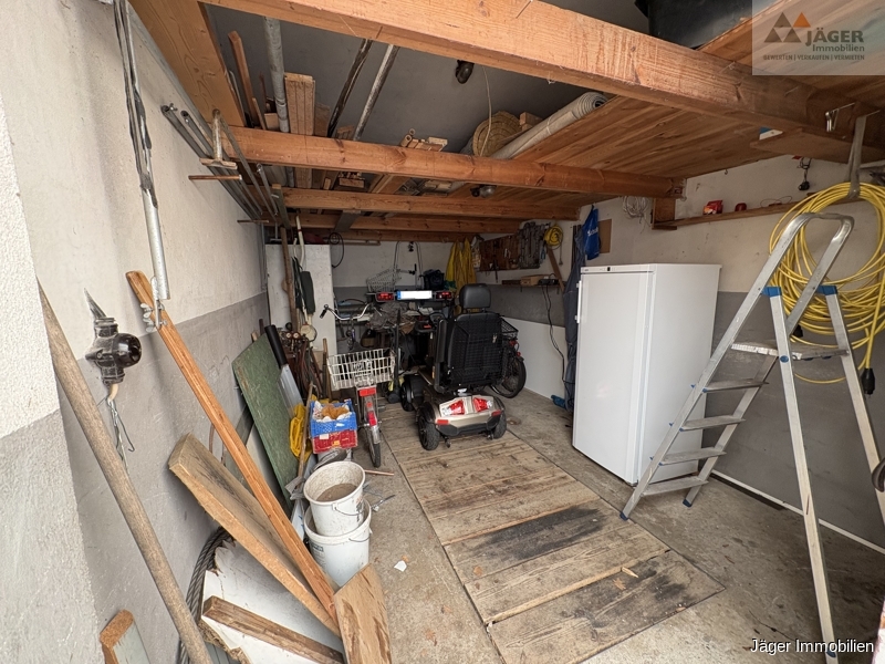 Blick in die Garage