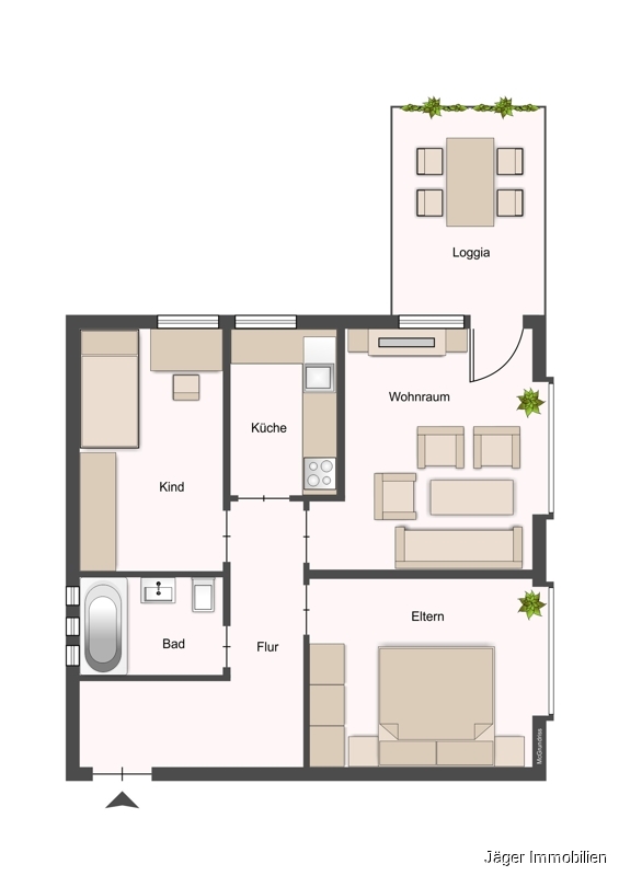 kurzfristig frei: renovierte 2,5-Zimmer Whg. - Foto 5