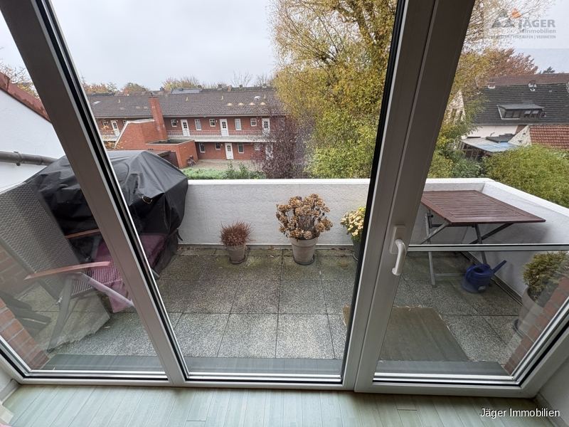 schöner Balkon