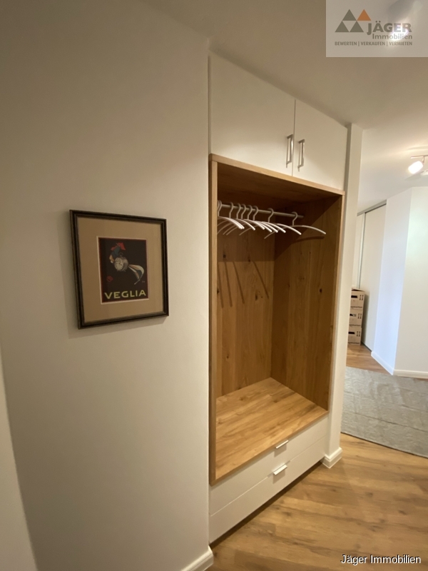 eingebaute Garderobe