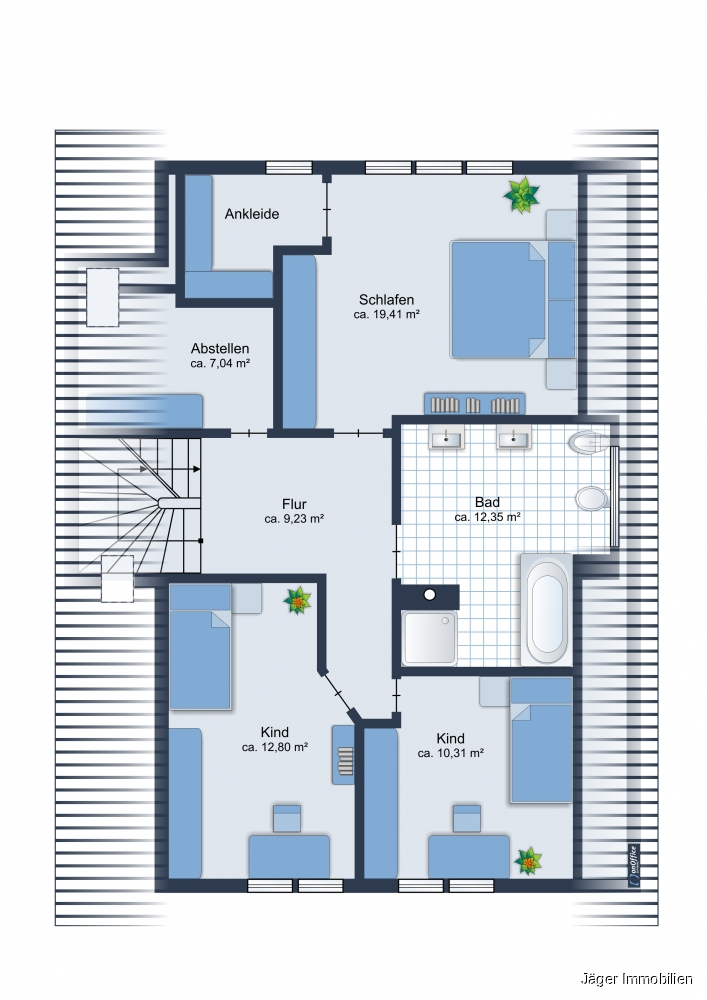 Grundriss DG